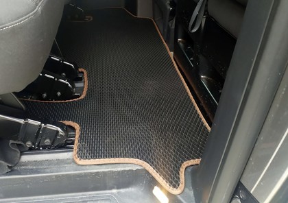 Ворсовые коврики на Volkswagen Caravelle (T6) 2015 - 2019 в Грозном