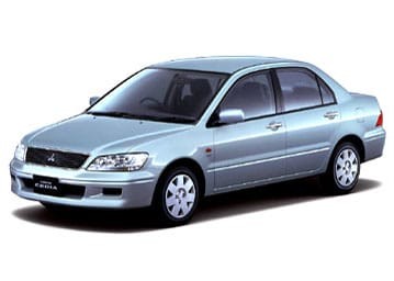 Ворсовые коврики на Mitsubishi Lancer Cedia 2000 - 2004 в Грозном