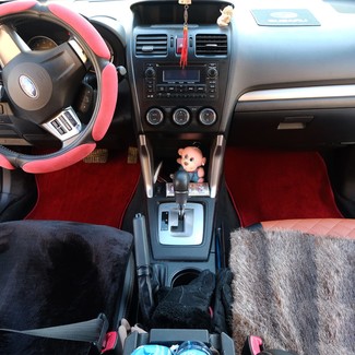 Ворсовые коврики на Subaru Forester IV 2012 - 2019 в Грозном