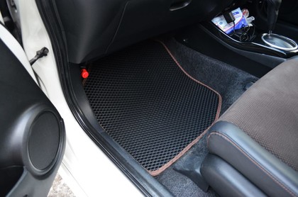 Ворсовые коврики на Honda Fit Shuttle 2011 - 2015 в Грозном