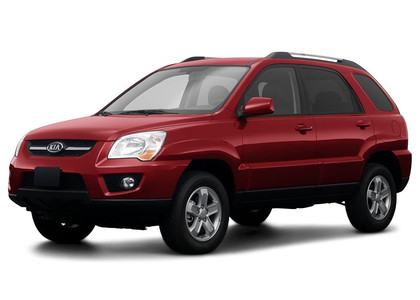 Ворсовые коврики на KIA Sportage II 2004 - 2009 в Грозном