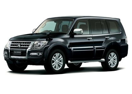 Ворсовые коврики на Mitsubishi Pajero IV 2006 - 2021 в Грозном