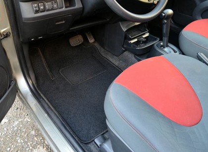 Ворсовые коврики на Nissan Micra (K12) 2003 - 2010 в Грозном