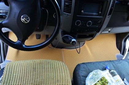 Ворсовые коврики на Volkswagen Crafter I 2006 - 2017 в Грозном