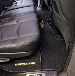 Ворсовые коврики на Cadillac Escalade IV 2015 - 2021 в Грозном