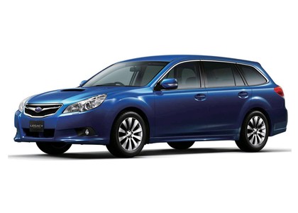 Ворсовые коврики на Subaru Legacy V 2009 - 2015 в Грозном