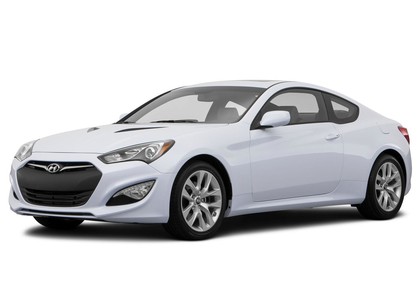 Ворсовые коврики на Hyundai Genesis Coupe I 2008 - 2014 в Грозном