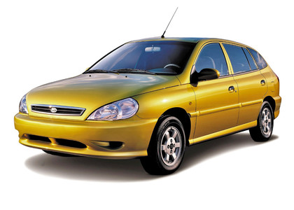 Ворсовые коврики на KIA Rio I 2000 - 2005 в Грозном