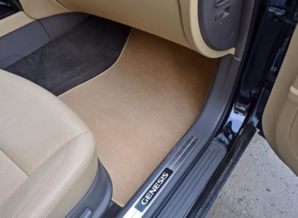 Ворсовые коврики на Hyundai Genesis I 2008 - 2014 в Грозном