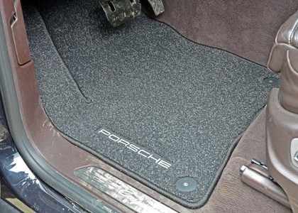 Ворсовые коврики на Porsche Cayenne II 2010 - 2018 в Грозном