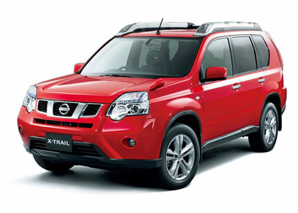 Ворсовые коврики на Nissan X-Trail II 2007 - 2015 в Грозном
