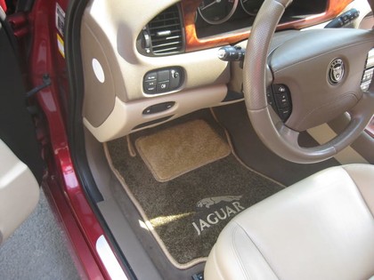 Ворсовые коврики на Jaguar S-Type 1998 - 2008 в Грозном
