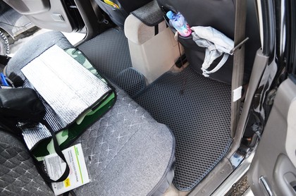 Ворсовые коврики на Mitsubishi Pajero Sport I 1998 - 2009 в Грозном