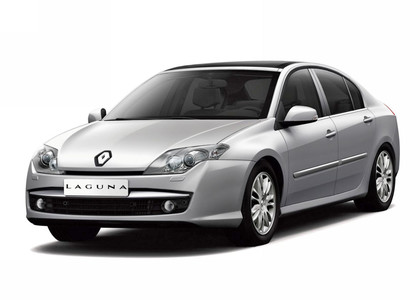 Ворсовые коврики на Renault Laguna III 2007 - 2015 в Грозном