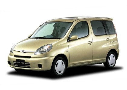 Ворсовые коврики на Toyota Funcargo 1999 - 2006 в Грозном