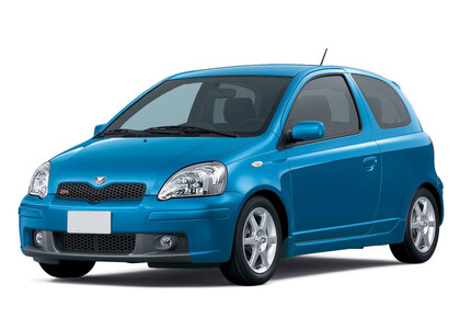 Ворсовые коврики на Toyota Vitz I 1998 - 2005 в Грозном