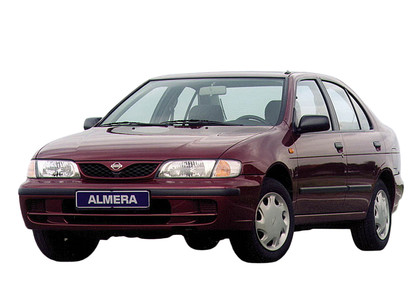Ворсовые коврики на Nissan Almera I (N15) 1995 - 2000 в Грозном