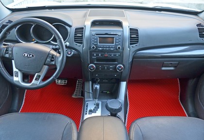 Ворсовые коврики на KIA Sorento II 2009 - 2012 в Грозном
