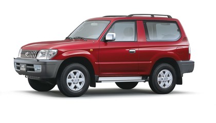 Ворсовые коврики на Toyota Land Cruiser Prado 90 1996 - 2002 в Грозном