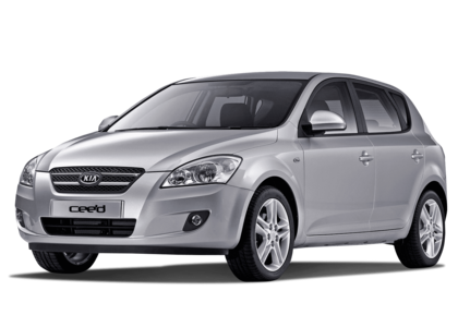 Ворсовые коврики на KIA Ceed I 2007 - 2012 в Грозном