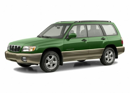 Ворсовые коврики на Subaru Forester I 1997 - 2002 в Грозном