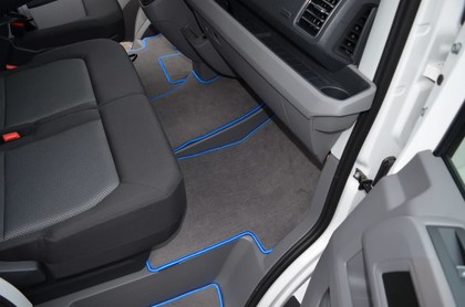 Ворсовые коврики на Volkswagen Crafter II 2016 - 2025 в Грозном