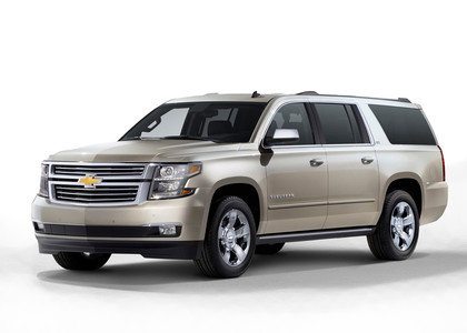 Ворсовые коврики на Chevrolet Suburban 2014 - 2020 в Грозном