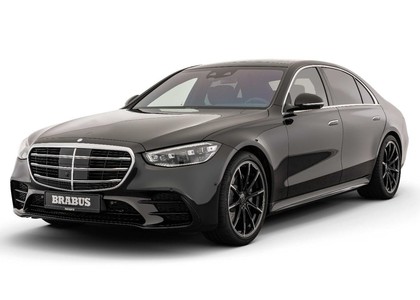Ворсовые коврики на Mercedes S (W223, V223) 2020 - 2025 в Грозном