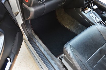 Ворсовые коврики на Subaru Impreza II 2000 - 2007 в Грозном