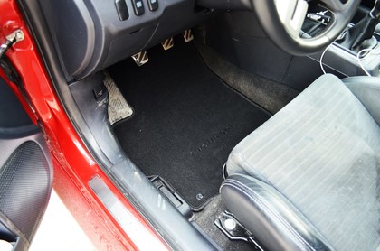 Ворсовые коврики на Mitsubishi Lancer X 2007 - 2017 в Грозном