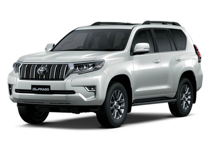 Ворсовые коврики на Toyota Land Cruiser Prado 150 2009 - 2023 в Грозном