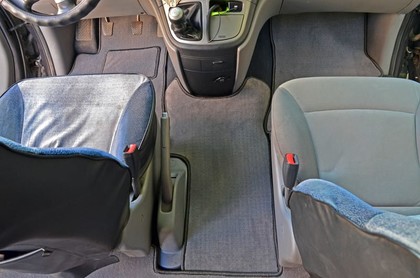 Ворсовые коврики на Hyundai H1 II 2007 - 2022 в Грозном