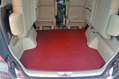 Ворсовые коврики на Toyota Alphard (H10) 2002 - 2008 в Грозном