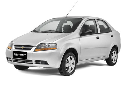 Ворсовые коврики на Chevrolet Aveo I 2002 - 2012 в Грозном