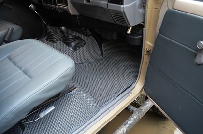 Ворсовые коврики на Toyota Land Cruiser 70 2006 - 2025 в Грозном