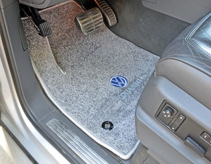 Ворсовые коврики на Volkswagen Touareg I 2002 - 2010 в Грозном