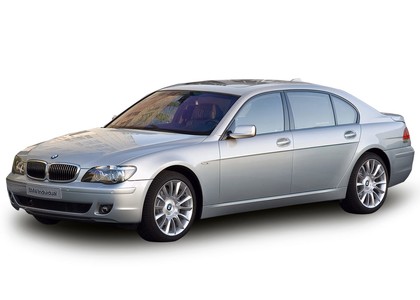 Ворсовые коврики на BMW 7 (E65/E66) 2001 - 2008 в Грозном