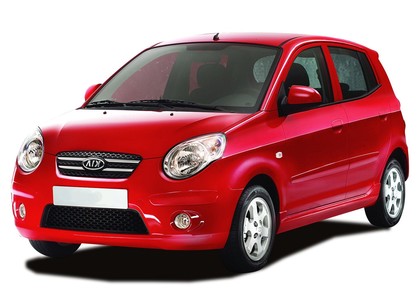 Ворсовые коврики на KIA Picanto I 2004 - 2011 в Грозном