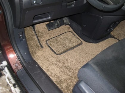 Ворсовые коврики на Honda CR-V III 2006 - 2012 в Грозном