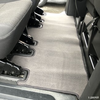 Ворсовые коврики на Volkswagen Caravelle (T6) 2015 - 2019 в Грозном