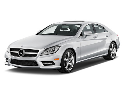 Ворсовые коврики на Mercedes CLS (C218) 2010 - 2017 в Грозном