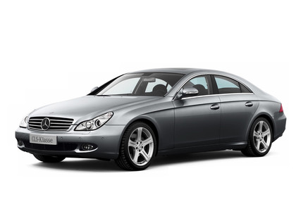 Ворсовые коврики на Mercedes CLS (C219) 2004 - 2010 в Грозном