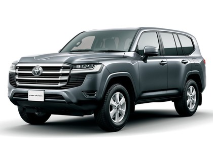 Ворсовые коврики на Toyota Land Cruiser 300 2021 - 2025 в Грозном