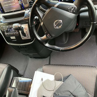 Ворсовые коврики на Nissan Elgrand (E52) 2010 - 2025 в Грозном