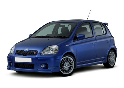 Ворсовые коврики на Toyota Yaris I 1999 - 2005 в Грозном