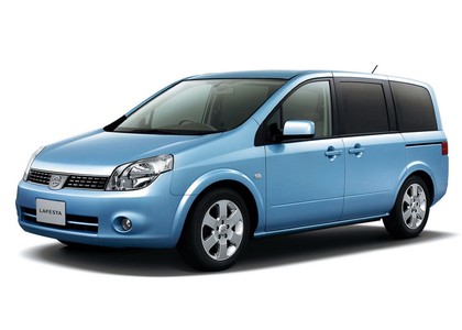 Ворсовые коврики на Nissan Lafesta (B30) 2004 - 2012 в Грозном