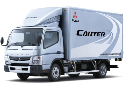 Ворсовые коврики на Mitsubishi Fuso Canter VIII узкая кабина 2010 - 2025 в Грозном