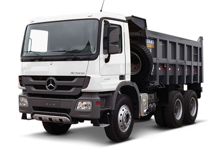 Ворсовые коврики на Mercedes Actros MP3 грузовик 2008 - 2020 в Грозном