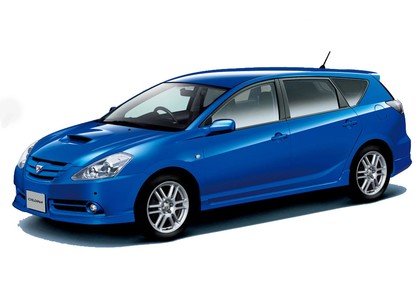 Ворсовые коврики на Toyota Caldina (T24) 2002 - 2007 в Грозном