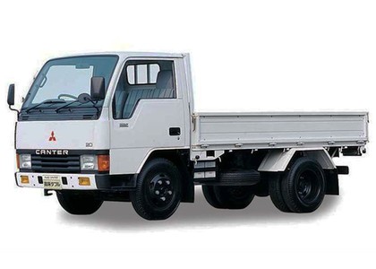 Ворсовые коврики на Mitsubishi Fuso Canter V узкая кабина 1984 - 1995 в Грозном